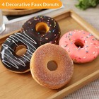 Fake Donut 4 Pack Artificial Doughnut For Decoration Realistic Fake Food For Dis