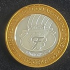 Fitzgeralds Reno 10 Dollar  999 Fine Silver Limited Edition Gaming Token