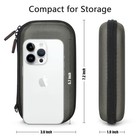 Silver-gray Shockproof Hard Eva Carrying Case Travel Pouch For External Hard    