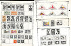 Cameroun Stamp Collection On 12 Album Pages  1916-1966 French