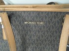 Michael Kors Jet Set Travel Carryall Tote Medium Brown Nwot