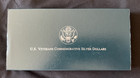 1994 Us Veterans Commemorative Set Of 3- 90  Silver Dollars In Box W coa