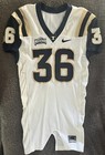 2004 Byu Cougars Authentic Nike Game Used Football Jersey  37 White Size 42 Rare