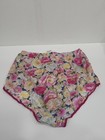 Vanity Fair Vintage Roses Flower Multicolor Nylon Cotton Panties Size 6 Nwt