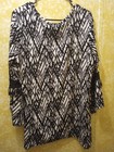 New Directions Long Sleeve Blouse Tunic Size Xl