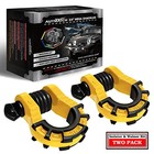  D Ring Shackles 3 4  Mega Shackle  2 3 4 Inch Mega Shackle Yellow   Black