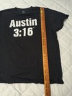 Wwe Austin 3 16 Stone Cold Steve Austin Shirt Black Wrestling Tee Authentic 2xl