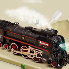 Christmas Electric Remote Control Train Set With Smoke  Lights  Sound  Locomotiv