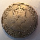1955          Cyprus 25 Mils Coin Queen Elizabeth Free Shipping