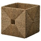 Ikea Knipsa Basket  Seagrass 12 1 2x13x12 1 2    2 Pack  201 105 40 - New