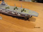Vintage Wwii Ww2 Us Navy Aircraft Carrier Waterline Ship 7 5 Manufacture Model  