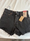 Women s Levi s 501 Cut Off Shorts Size 26 Brand New 
