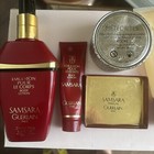 Lot Of  13 Empty Samsara By Guerlain Bottles boxes And More