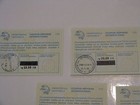 Israel Upu Irc International Reply Coupon C22 Lot Of 5 Different Values - 1982