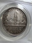 1939 Canada 1 Dollar Large Silver Coin Graded Au 55 Details Cleaned By Anacs