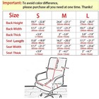 Washable Elastic Office Chair Cover Soft Stretch Spandex Computer Chair Cover
