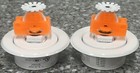 pair  2024tyco 1 2  Npt Fire Sprinkler Head Ty323 155  f 68  c White With Covers