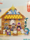 New Creatology 3d Kids Foam Craft Kit Christmas Nativity Set Display 169 Pc