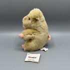 Vintage Sunkid Pig Piglet Plush Stuffed Animal Mohair 6 