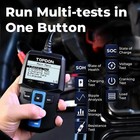     2025 Topdon Bt100 12v Car Battery Tester Battery Load Tester Battery Analyzer