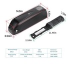 48v 12 5ah Hailong Lithium Ebike Battery Electric Bike Battery 200w-1000w 5pin