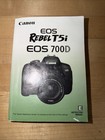 Canon Eos Rebel T2i   550d Genuine Camera Instruction Manual  guide English