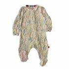 Magnetic Me Hoppy Garden Modal Footie With Ruffle