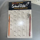 School-rite Handwriting Instruction Guide Manuscript Uppercase Lowercase Sealed