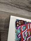 Phish Poster Pollock June 19th  2011 Portsmouth Va Linocut W  Free Foil Pollock