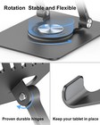 Desktop Holder Tablet Stand Holder Foldable Stand For Ipad Pro air mini Switch