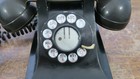 Vintage Bell System Western Electric F1 302 Rotary Dial Bakelite Telephone Phone