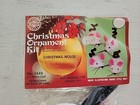 Vintage Walco Push Pin Sequin Beaded Christmas Ornament Kit  3449 Mice