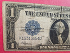 1923  1 One Dollar Silver Certificate Blue Seal Large Blanket Note  K12315654d