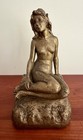 Antique Early 1900   s French Art Nouveau Sculpture