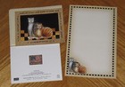 D  Masters Kriebel  Art - Love Is Patient - Cats - Vintage Lang Note Card 4ct