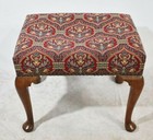 Kittinger Williamsburg Mahogany Footstool Bench Stool Cw 147