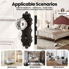 Antique Door Knobs Interior Mortise Lock Oil Rubbed Bronze Door Knob Crystal    