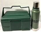 Vintage Stanley Aladdin Lunch Box W  Vacuum Thermos Bottle Set Dyna-gro Seed