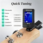 Guitar Tuner Clip On Ukulele Violin Tuner - Chromatic Tuner For Bass Wd-01