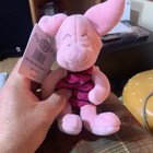 Retired The Disney Store Mini Bean Bag Piglet 8  Winnie Poo Beanie Plush Toy Nwt