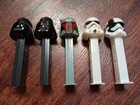 Vintage Star Wars Pez Dispensers Lot Of  5 1997 Lucas Films Pez Candy  Movie Toy