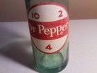 Vintage Very Old  1970 s Dr Pepper 10-2-4 Soda Bottle - 10 Fl Ozs