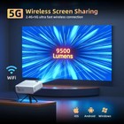 5g Wifi Mini Led Bluetooth Projector 1080p Fhd Video Movie Home Theater Cinema