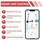 Ladped Lp80 350w 8 5  Electric Scooter 19mph 10 5ah Long Range 30km E-scooter