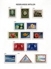 Netherlands Antilles 1951-1980s Collection Of 400  Stamps Mostly Never Hinged