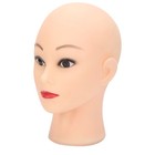 Bald Mannequin Head Hats Glasses Displaying Wigs Making Practicing Manikin Pvc