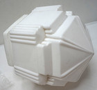 Vintage Art Deco Ceiling Light Fixture Shade Skyscraper Milk Glass Pendant