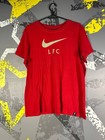 Liverpool Training Jersey Fan Football Soccer Shirt Nike Red Women Size Xl Ig93