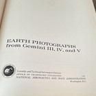 Nasa Earth Photographs Gemini Iii Iv V 1967 Hardcover Book Astronauts Space