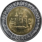 San Marino - 500 Lire - 1984 R - Unc - Albert Einstein